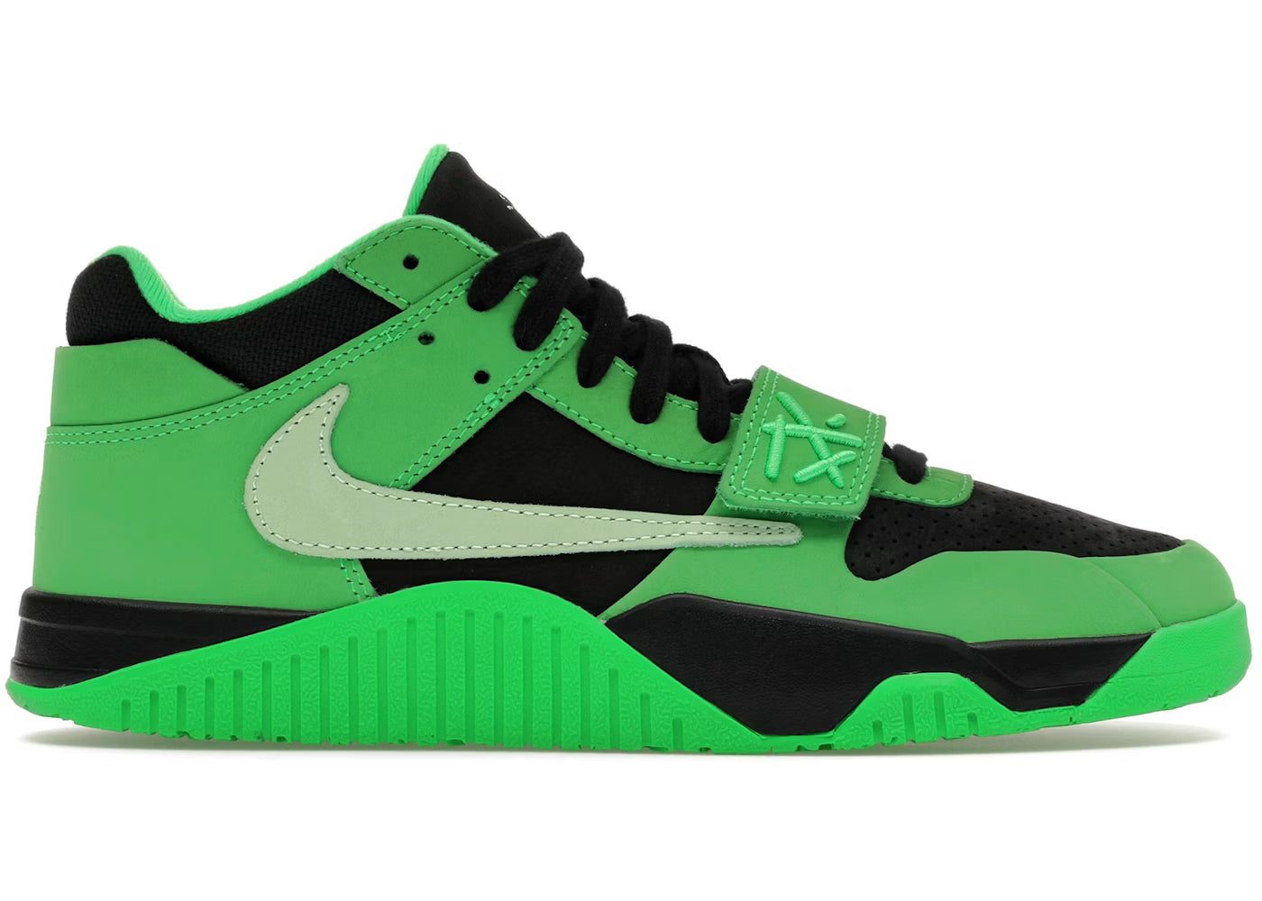 Jordan x Travis Scott CJ1 T-Rexx Jack "Green Spark"