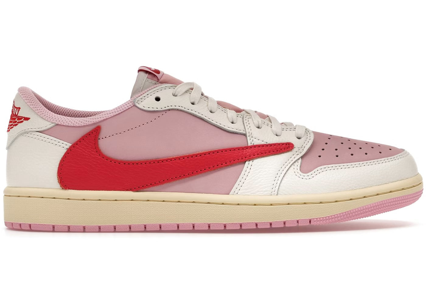 Travis Scott x Air Jordan 1 Low OG SP "Sail/Tropical Pink"