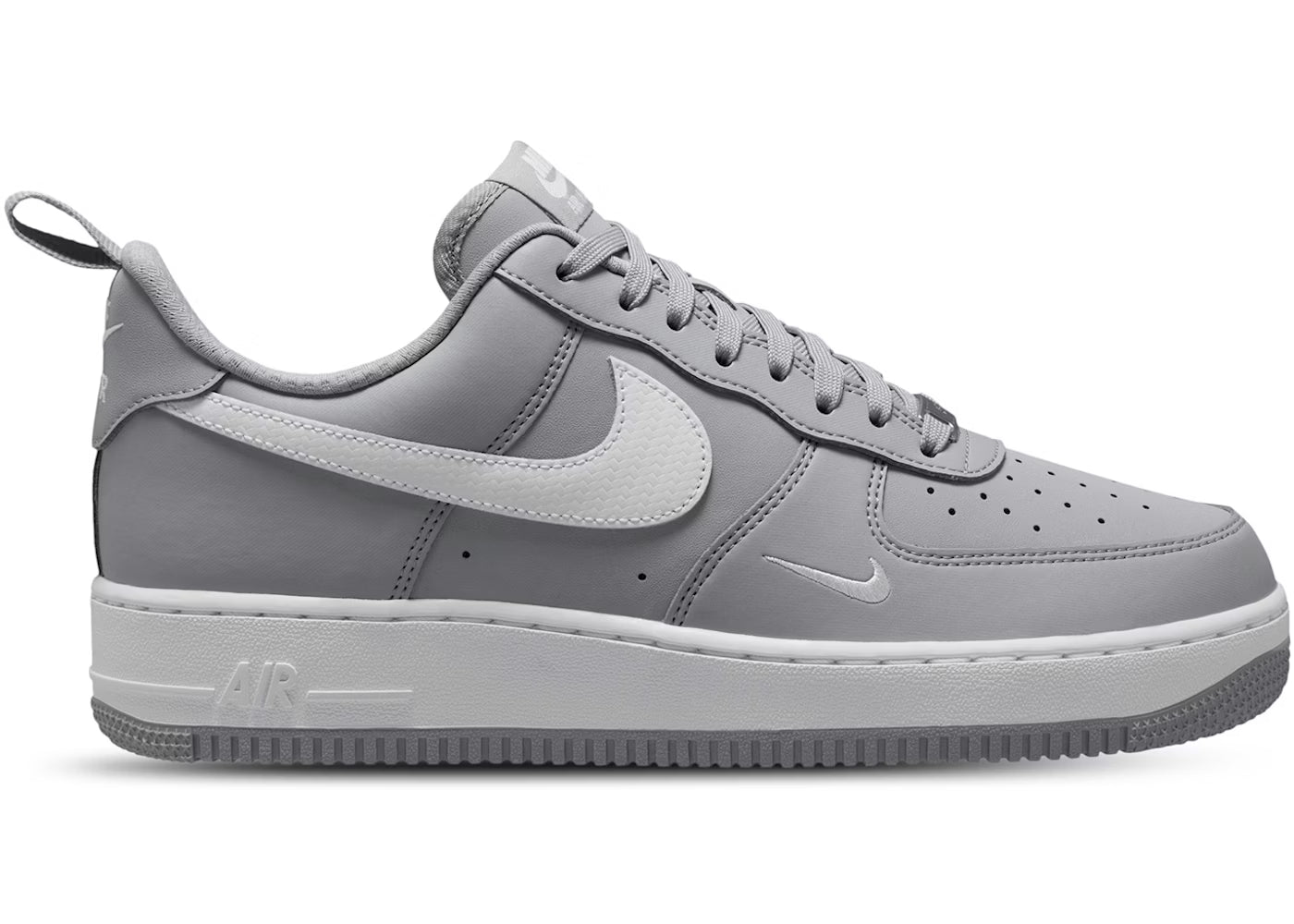 Nike Air Force 1 Low '07 LV8 "Carbon Fiber Swoosh" Wolf Grey