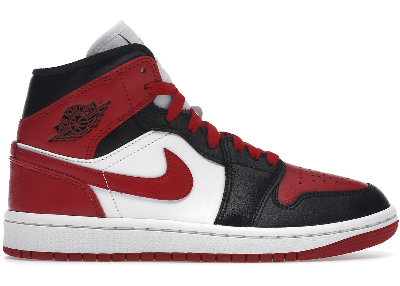 Air Jordan 1 Mid Alternate Bred Toe