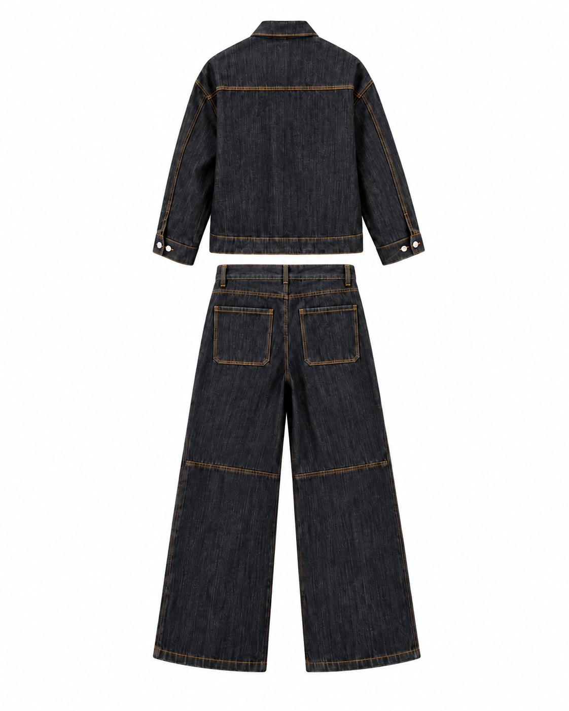 Coordinato Raw Denim - retro