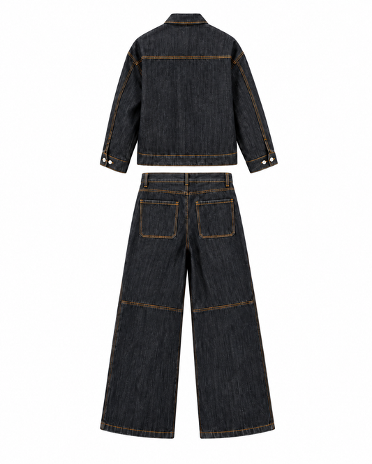 Coordinato Raw Denim - retro
