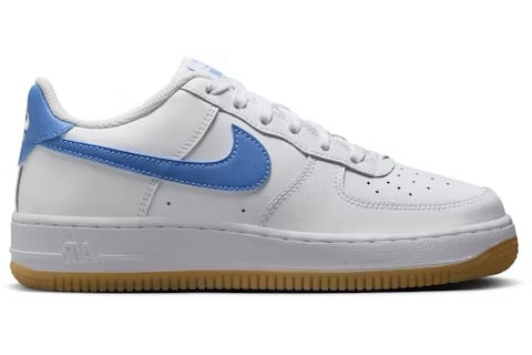 Nike Air Force 1 '07 White Gum Blue Beyond GS