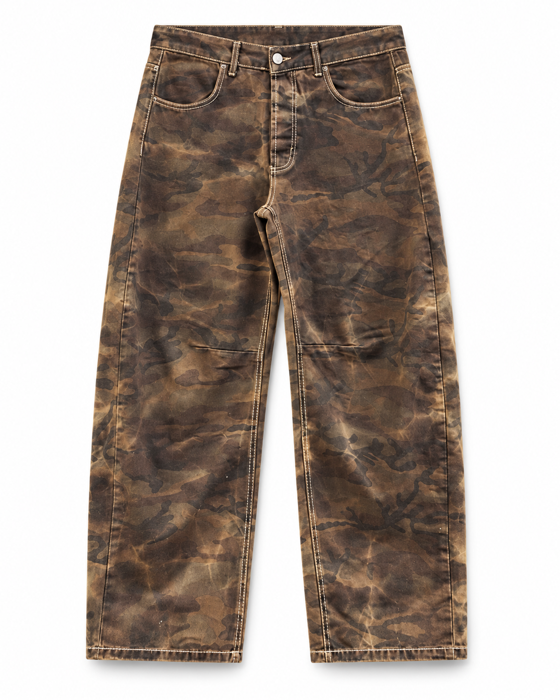 Jeans Balloon Fit Desert Wash - fronte