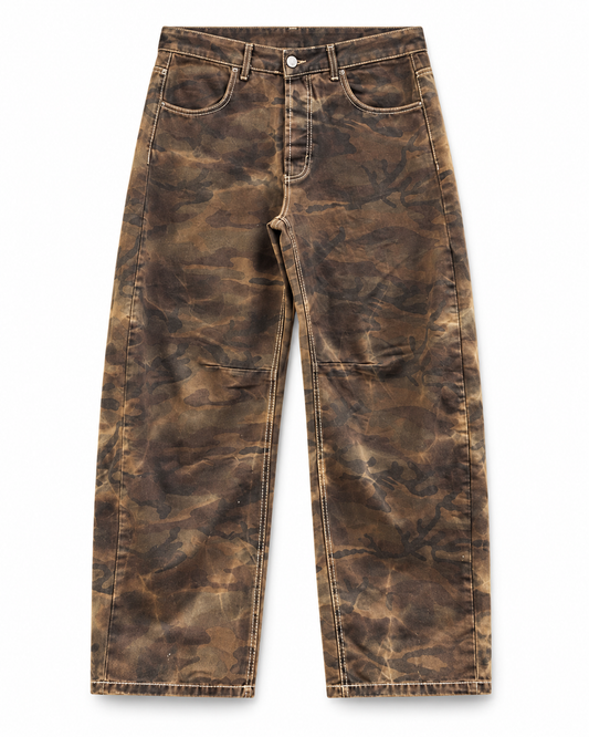 Jeans Balloon Fit Desert Wash - fronte