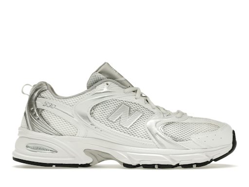 New Balance 530 Munsell White Silver Metallic